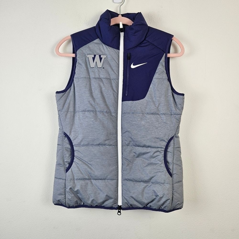 Nike University of Washington Huskies Puffer Vest Size XS